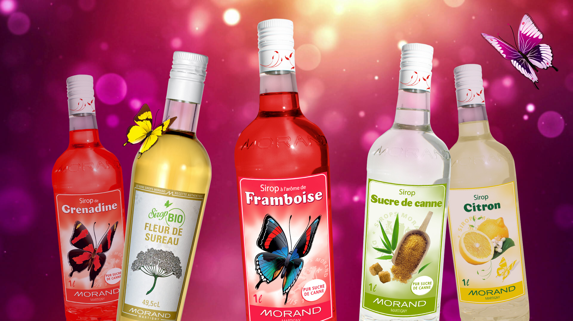 Cocktails Sirops