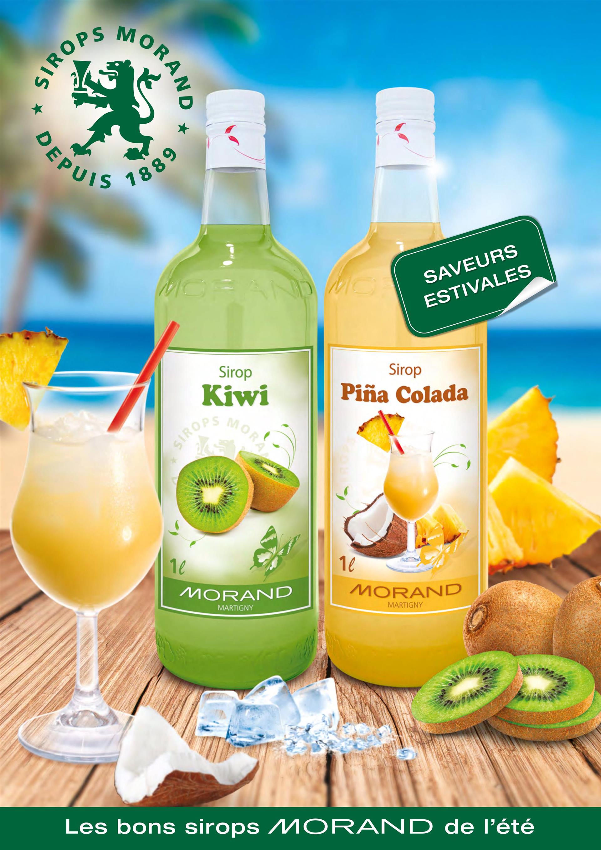 Sirop Pina Colada Et Kiwi